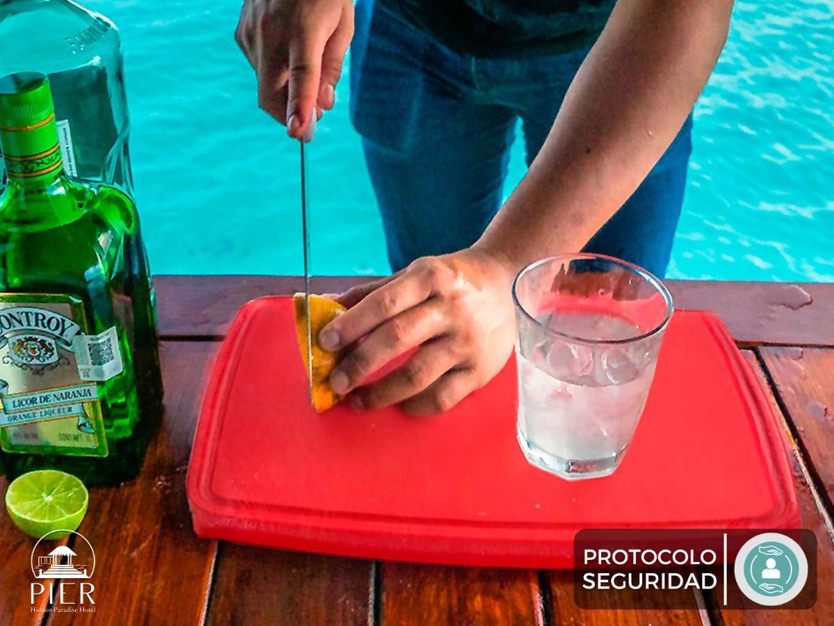 Hotel Wayak Bacalar - Todo Incluido エクステリア 写真