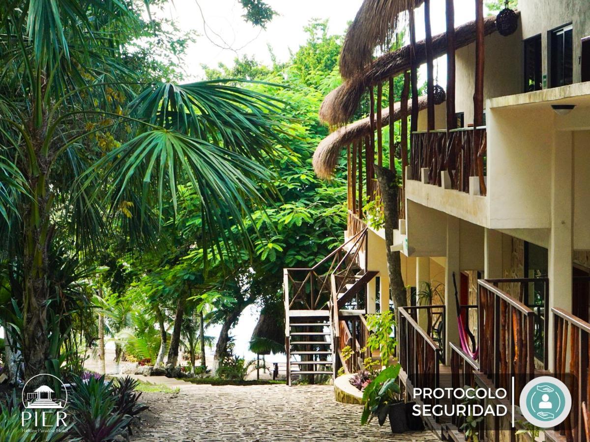 Hotel Wayak Bacalar - Todo Incluido エクステリア 写真