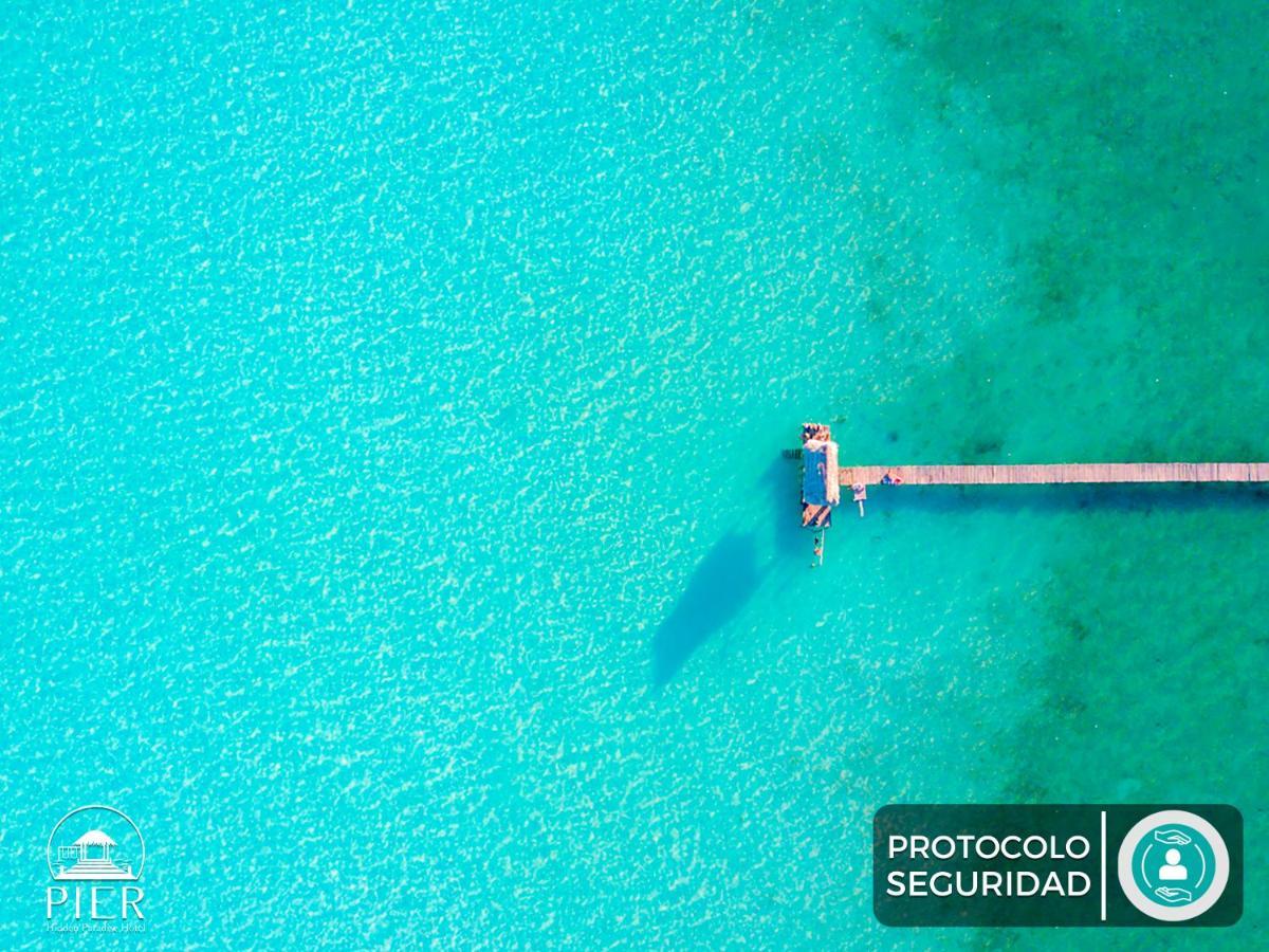Hotel Wayak Bacalar - Todo Incluido エクステリア 写真