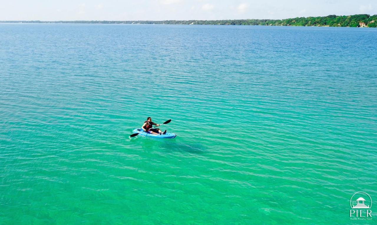 Hotel Wayak Bacalar - Todo Incluido エクステリア 写真