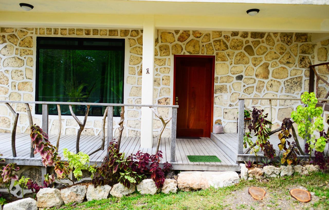 Hotel Wayak Bacalar - Todo Incluido エクステリア 写真