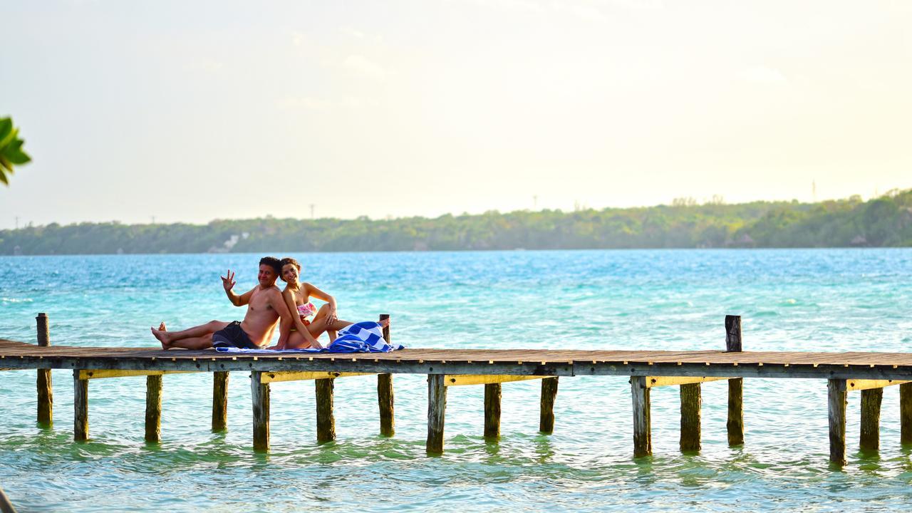 Hotel Wayak Bacalar - Todo Incluido エクステリア 写真