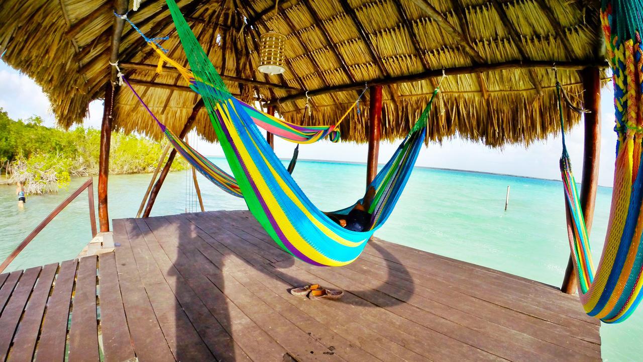 Hotel Wayak Bacalar - Todo Incluido エクステリア 写真
