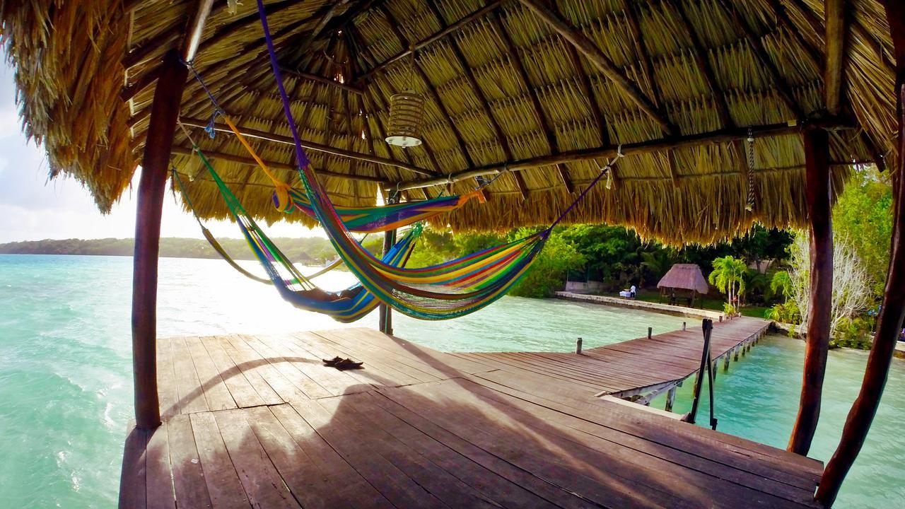 Hotel Wayak Bacalar - Todo Incluido エクステリア 写真