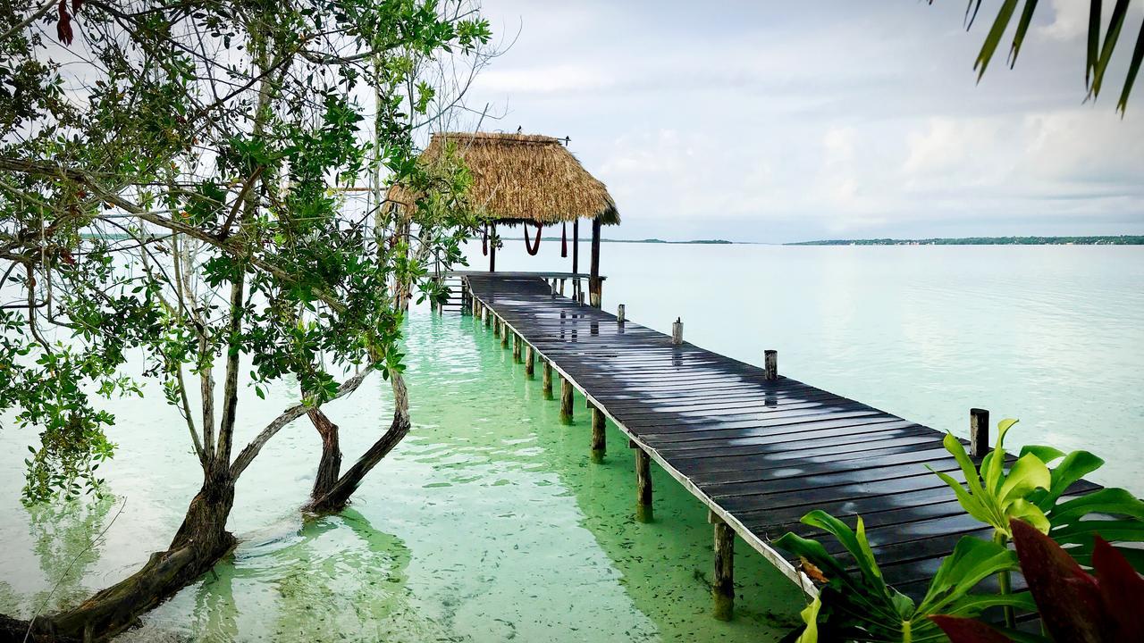 Hotel Wayak Bacalar - Todo Incluido エクステリア 写真