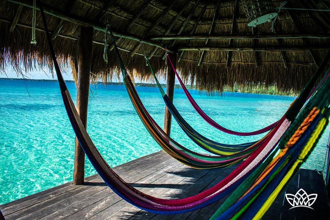 Hotel Wayak Bacalar - Todo Incluido エクステリア 写真
