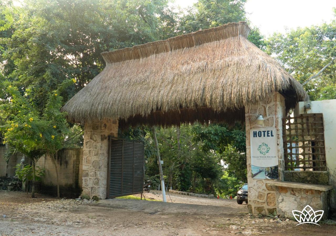 Hotel Wayak Bacalar - Todo Incluido エクステリア 写真