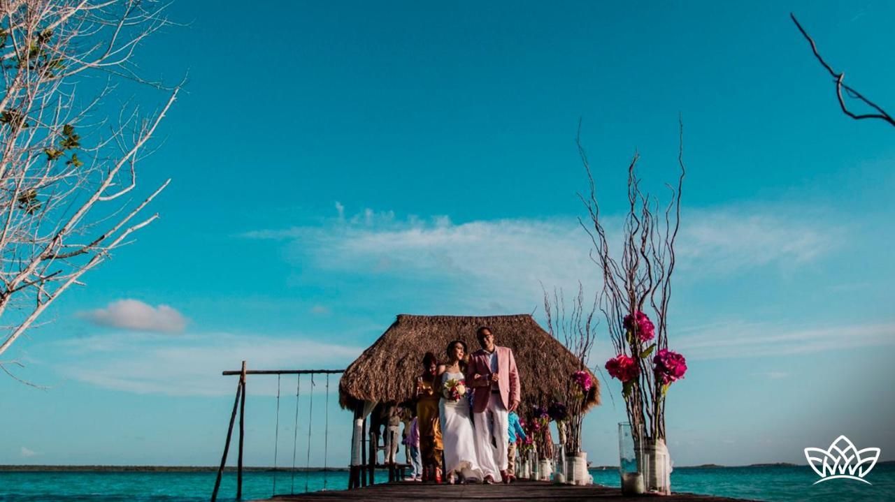 Hotel Wayak Bacalar - Todo Incluido エクステリア 写真