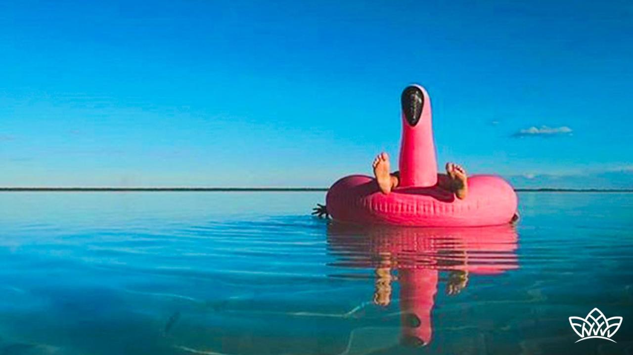 Hotel Wayak Bacalar - Todo Incluido エクステリア 写真